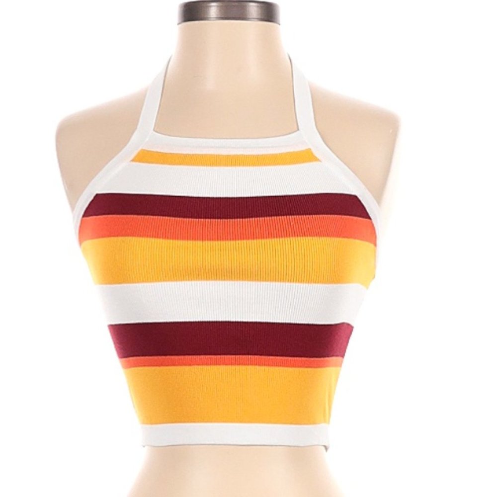 Cider knit halter top
